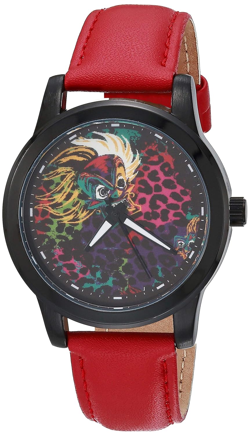 Disney Disney Villains Adult Casual Sport Analog Quartz Watch for Stylish Timekeeping