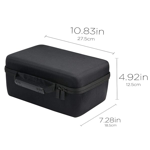 co2CREA co2CREA Hard Travel Case for Polaroid Originals Lab Digital to Analog Photo Printer 9019 Black Durable Protection - View 6 of 7