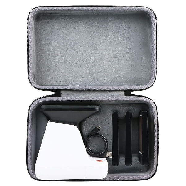 co2CREA co2CREA Hard Travel Case for Polaroid Originals Lab Digital to Analog Photo Printer 9019 Black Durable Protection - View 2 of 7