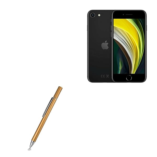 BoxWave BoxWave Stylus Pen for Apple iPhone SE 2020 FineTouch Capacitive Super Precise Champagne Gold - View 2 of 5