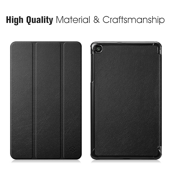 FINTIE Fintie SlimShell Case for Samsung Galaxy Tab A 8.4 2020 Ultra Thin Lightweight Tri-Fold Stand Cover Black - View 9 of 9