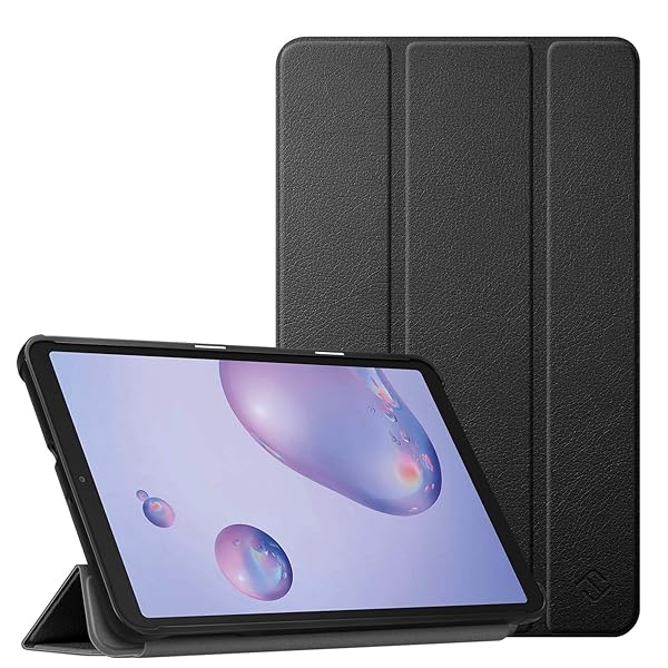Fintie SlimShell Case for Samsung Galaxy Tab A 8.4 2020 Ultra Thin Lightweight Tri-Fold Stand Cover Black