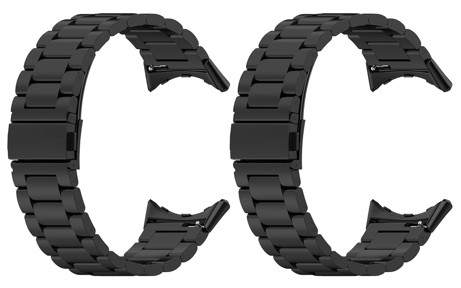 TenCloud TenCloud Bands for Samsung Galaxy Fit 2019 Fitness Band Sport Metal Secure Fastener Black Navy Red - View 5 of 9