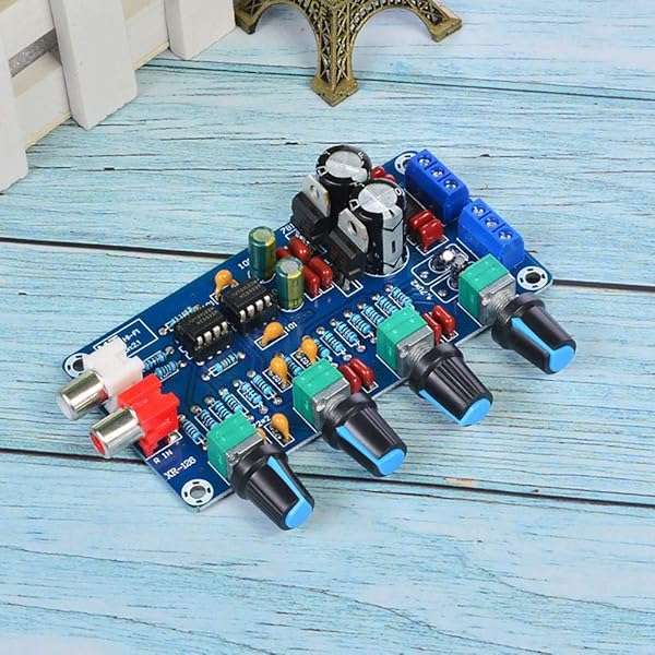 Comimark Comimark HiFi NE5532 OP-AMP Preamplifier Board - Volume EQ Tone Control for Superior Sound - View 2 of 7