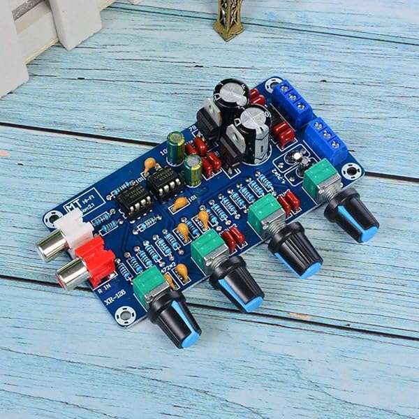 Comimark Comimark HiFi NE5532 OP-AMP Preamplifier Board - Volume EQ Tone Control for Superior Sound - View 3 of 7