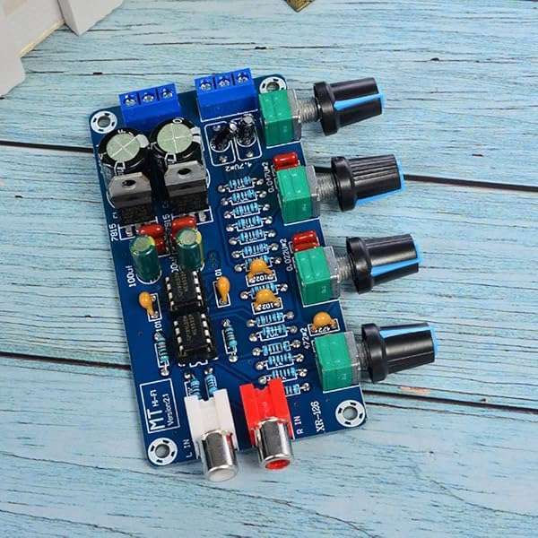 Comimark Comimark HiFi NE5532 OP-AMP Preamplifier Board - Volume EQ Tone Control for Superior Sound - View 4 of 7