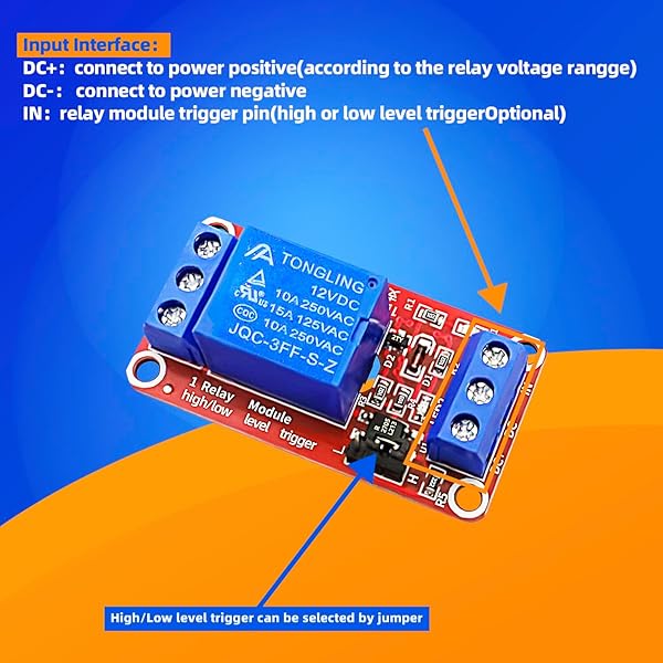 CenryKay CenryKay 12V 1 Channel Relay Module 10PCS Optocoupler Isolation High Low Level Trigger for Reliable Control - View 4 of 8