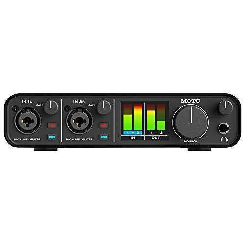 MOTU Buy Motu M2 USB-C Audio Interface Bundle with XLR-XLR Cable - Best Sound Quality! - View 4 of 7