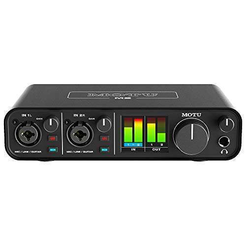 MOTU Buy Motu M2 USB-C Audio Interface Bundle with XLR-XLR Cable - Best Sound Quality! - View 5 of 7