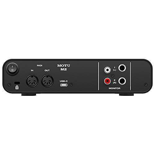 MOTU Buy Motu M2 USB-C Audio Interface Bundle with XLR-XLR Cable - Best Sound Quality! - View 6 of 7