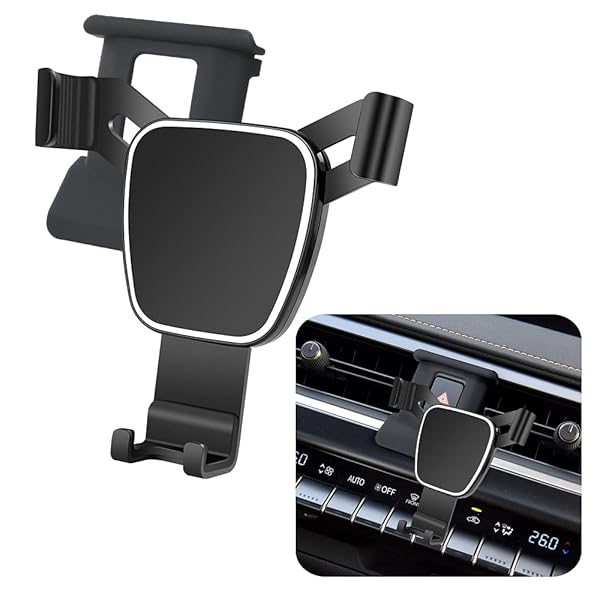 musttrue LUNQIN Car Phone Holder for Lexus UX 200 250h 2019 2020 Auto Accessories Navigation Bracket Mobile Cell Phone Mount