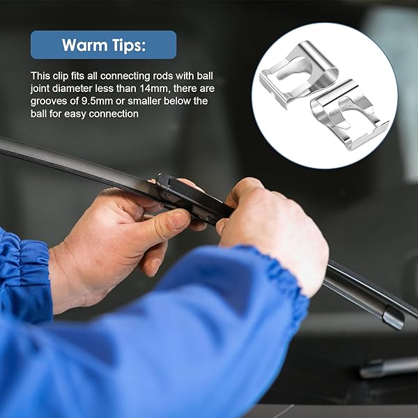 Yosoo Health Gear Windscreen Wiper Linkage Clip and Motor Repair Kit with Bushings for Wiper Arms Replacement - View 6 of 8