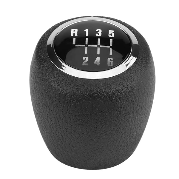 Qiilu Qiilu 6 Speed Car Gear Shift Knob Replacement for Cruze 2008-2012 Ergonomic ABS Plastic Design Exquisite Workmanship Black - View 9 of 9