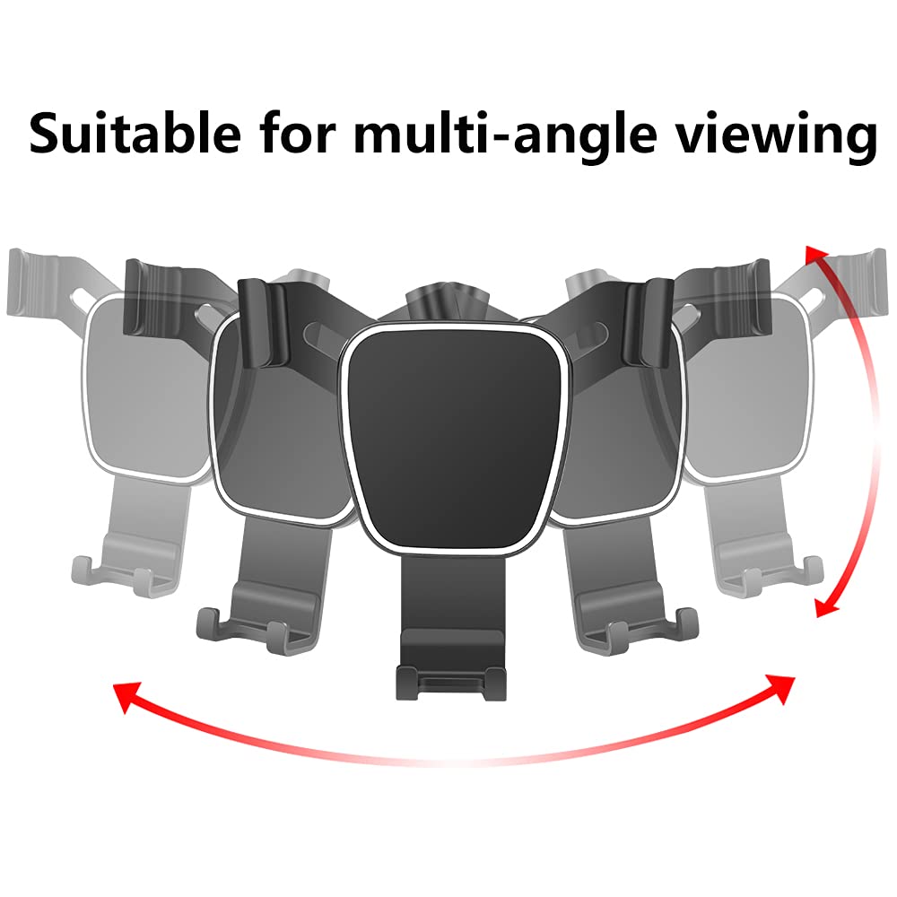 LUNQIN Car Phone Holder for Volvo XC40 2019 to 2025 SUV Auto Accessories Navigation Bracket Mobile Cell Phone Mount - View 5 of 6