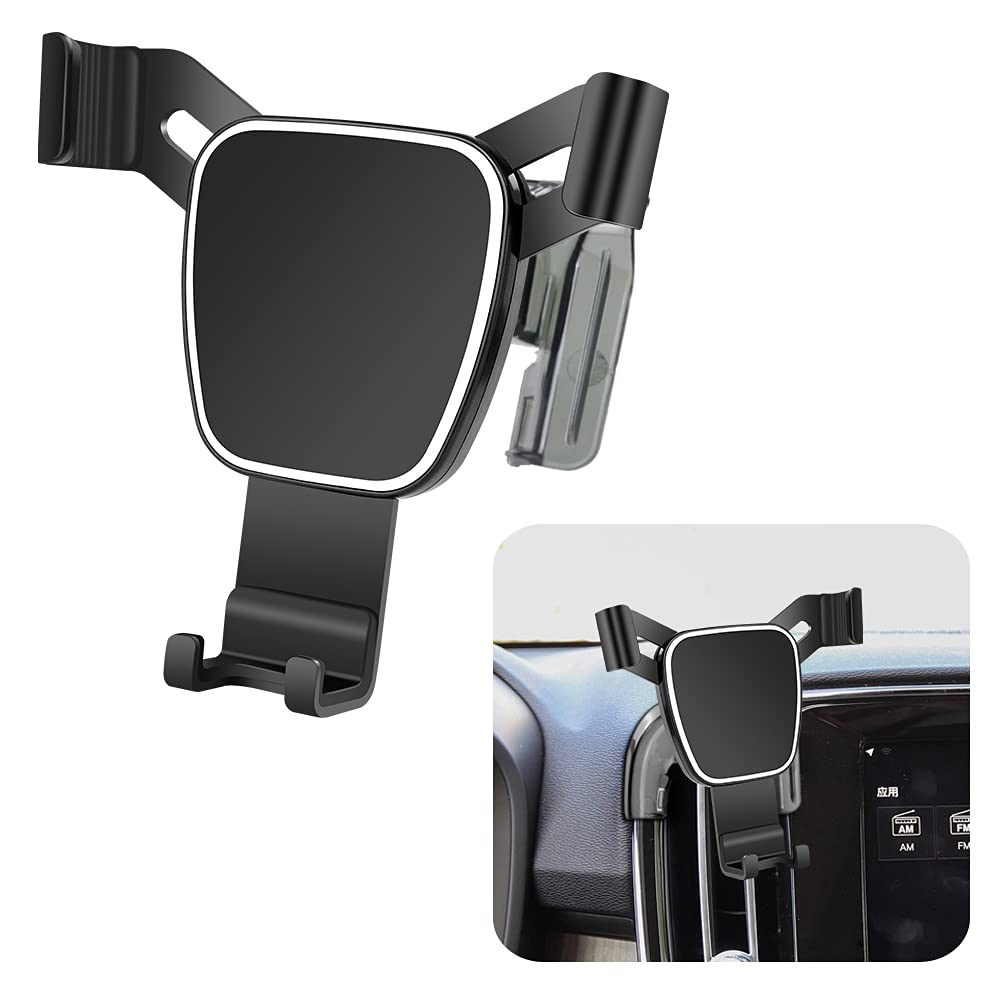 LUNQIN Car Phone Holder for Volvo XC40 2019 to 2025 SUV Auto Accessories Navigation Bracket Mobile Cell Phone Mount