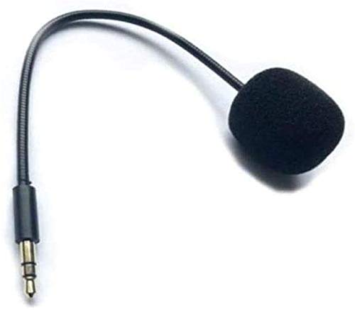 QQC Microphone Replacement Boom for Logitech G Pro G433 Corsair HS35 HS45 Xbox One PS4 Nintendo Switch PC Mac Gaming Headsets