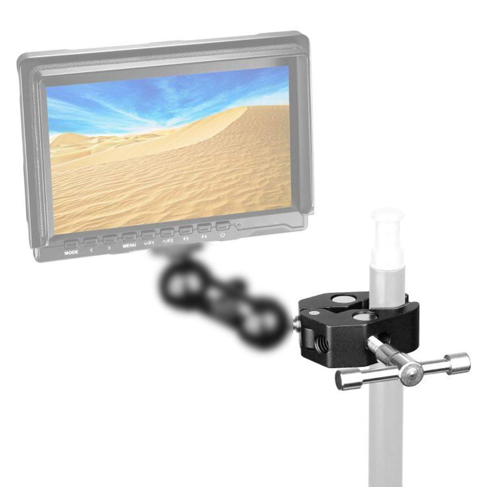 Buy SLOW DOLPHIN Super Clamp for DSLR & Cameras - 1/4'' & 3/8'' Thread Clip (2PCS) for Lights, Umbrellas & More - View 7 of 7