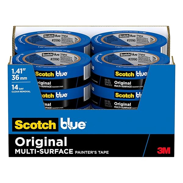 ScotchBlue ScotchBlue Original Multi-Surface Painters Tape - 1.5 Inch, 16 Rolls for Easy Surface Protection & Removal