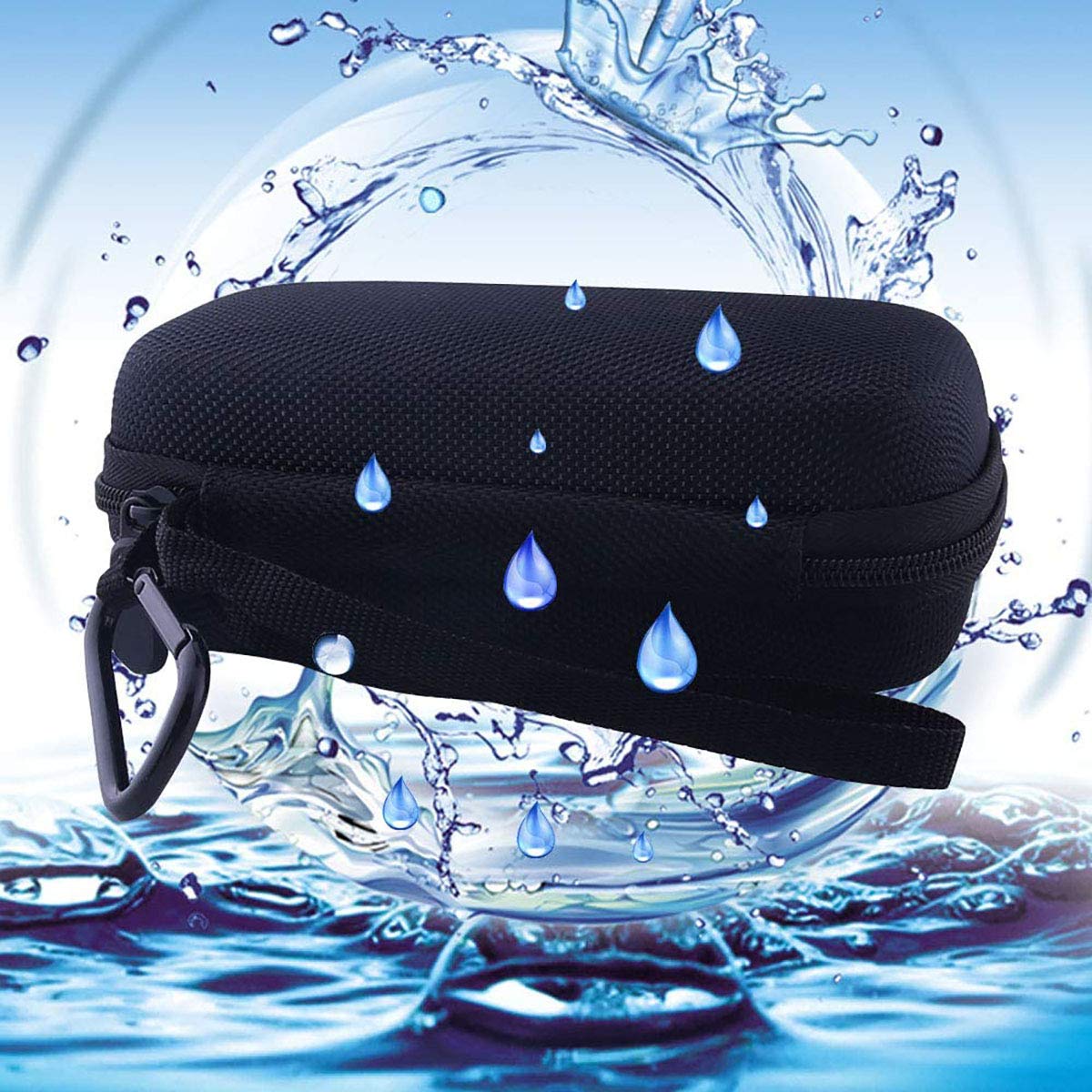 WERJIA WERJIA Hard EVA Travel Case for Zoom H1n ZH1 H1 Handy Recorder Black Durable Protection and Easy Carrying - View 2 of 7