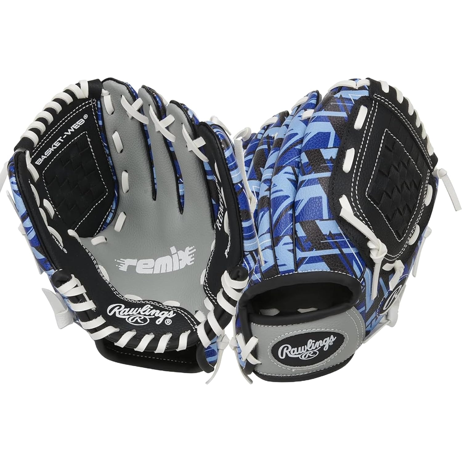 Rawlings Rawlings REMIX T-Ball and Youth Baseball Glove Right Hand Throw 9 Inch Pink - View 5 of 7