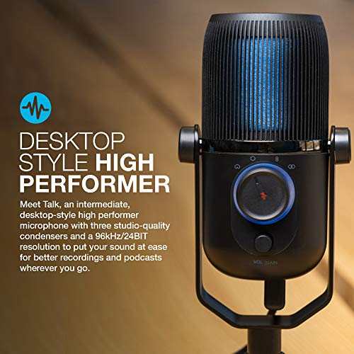 JLab JLab Talk USB Microphone Review: Versatile Cardioid & Omnidirectional with 96k Sample Rate & Easy Plug & Play - View 4 of 9