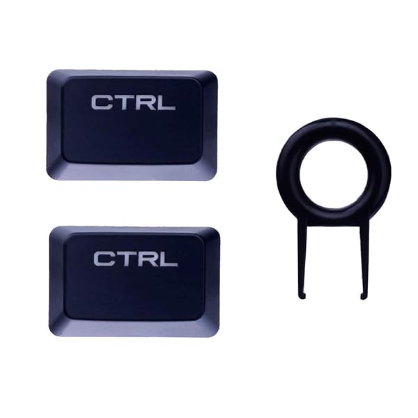 HUYUN Ctrl Keycaps Replacement for Corsair K95 K70 K65 RGB Mechanical Gaming Keyboard X2PCS