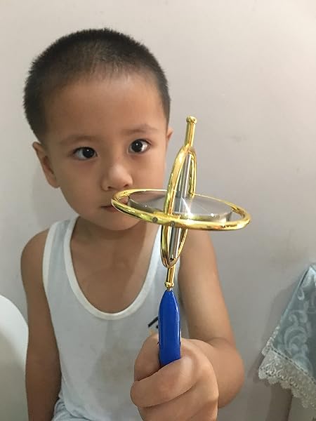 DjuiinoStar DjuiinoStar Heavy Duty Gyroscope Solid Stainless Steel Rotor 8000 RPM Sturdy Gaming Experience High End Office Toy Addictive Science Gear DG-5PRO-01 - View 8 of 8