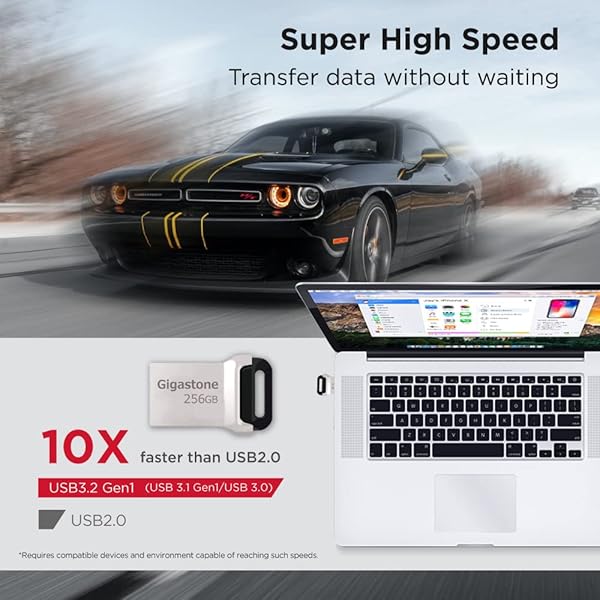 Gigastone GIGASTONE Z90 256GB USB 3.2 Gen1 Flash Drive 2-Pack Waterproof Compact Reliable Performance Pen Drive - View 6 of 9