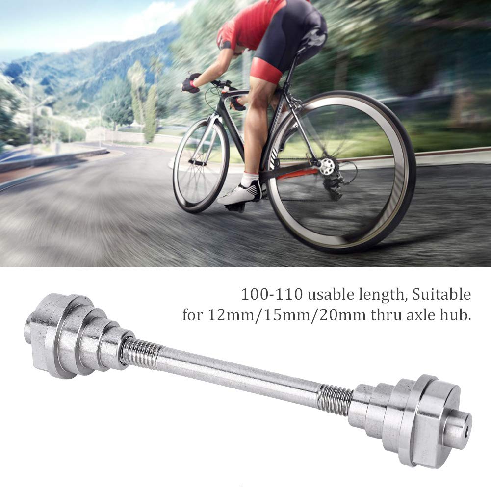 VGEBY VGEBY Axle Hub Adapter Quick Release Skewers for 12mm 15mm 20mm Front Wheel High Performance Cycling Accessory - View 6 of 9