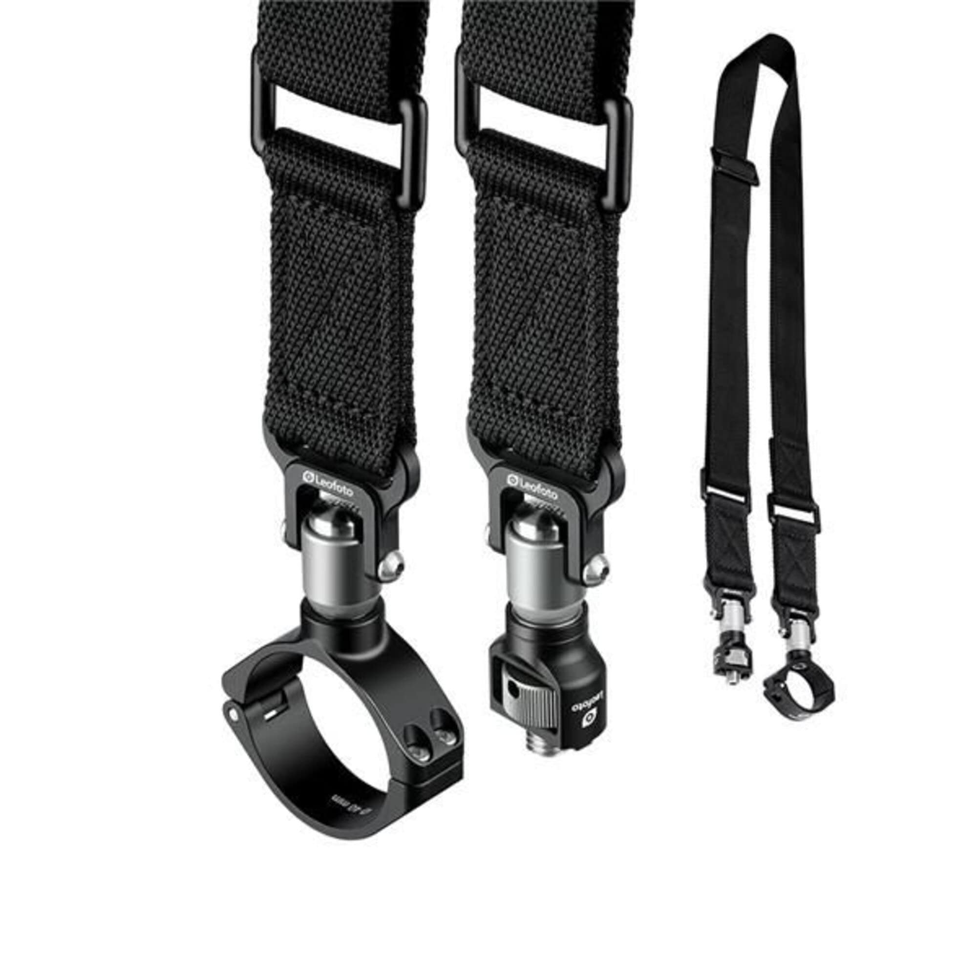 Leofoto Push Button Quick Detach Modular Tripod Strap 40LM for LM-402C LM-404C LM-405C 40mm Diameter 3/8 Inch Screw - View 2 of 3
