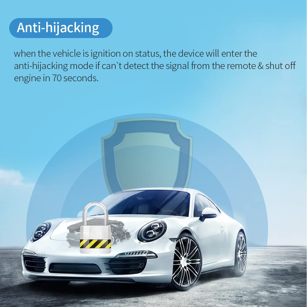 EASYGUARD EASYGUARD IM001 RFID 24GH Wireless Car Immobiliser Security System with Automatic Lock Unlock Anti-Hijacking Anti-Theft Easy DIY Installation - View 3 of 8