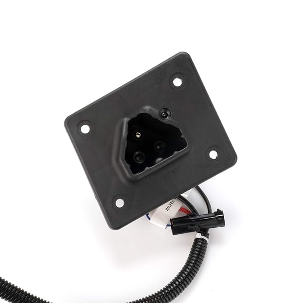 Roykaw Roykaw Golf Cart 48 Volts Charger Receptacle Delta-Q Socket with Wires for EZGO RXV TXT 2008-Up and 2Five 2010-Up Electric Golf Cart - View 6 of 7