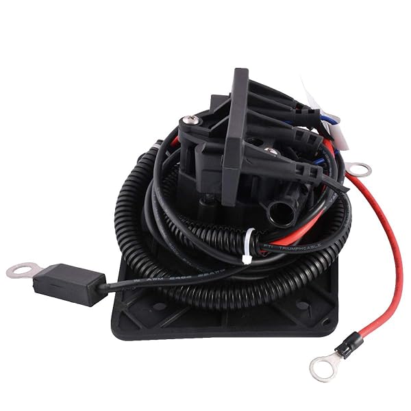 Roykaw Roykaw Golf Cart 48 Volts Charger Receptacle Delta-Q Socket with Wires for EZGO RXV TXT 2008-Up and 2Five 2010-Up Electric Golf Cart - View 7 of 7