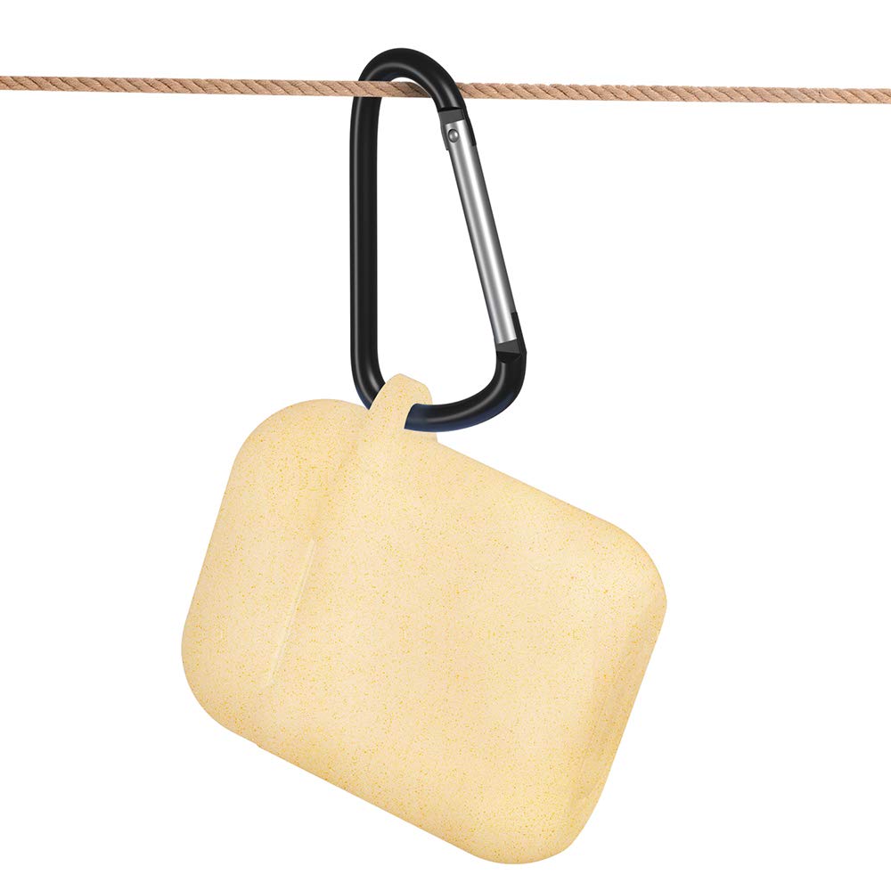 SATLITOG SATLITOG Glitter Gold Silicone Case for Apple AirPods 1 and 2 Wireless and Wired Charging Case with Front LED Visibility - View 6 of 7