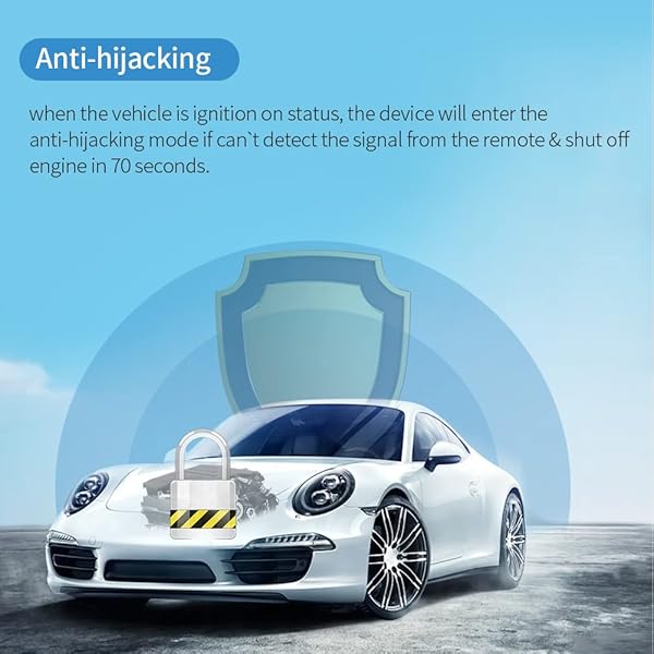 EASYGUARD EASYGUARD IM002 Car Immobiliser System with Remote Control Anti-Theft Engine Lock Unlock 2-Pack for Cars SUVs Pickup Trucks - View 5 of 10