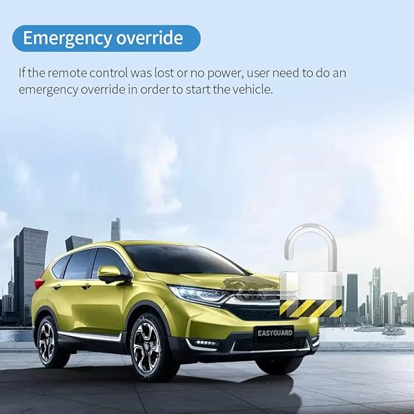 EASYGUARD EASYGUARD IM002 Car Immobiliser System with Remote Control Anti-Theft Engine Lock Unlock 2-Pack for Cars SUVs Pickup Trucks - View 8 of 10