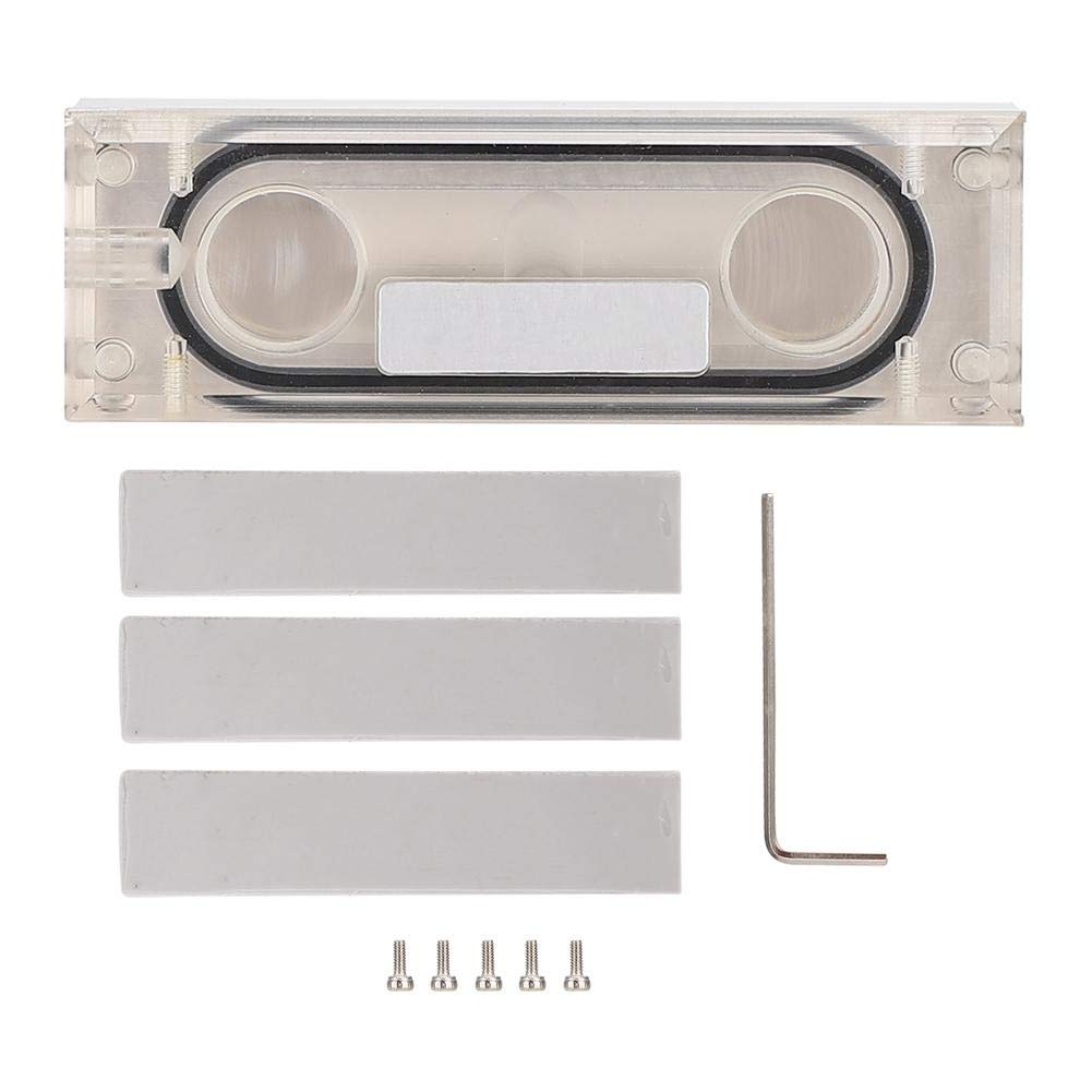 S erounder S erounder Water Block for M2 SSD 2280 PC Cooling Copper Heat Sink Easy Installation Cooler Accessories - View 7 of 7