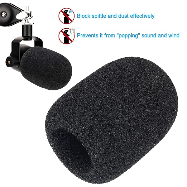 YOUSHARES 20 Inch Rode Podmic Stand with Pop Filter Professional Boom Arm and Windscreen for Rode PodMic Cardioid Dynamic Podcasting Microphone by YOUSHARES - View 6 of 8