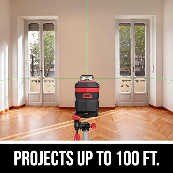 Skil SKIL 100ft Self Leveling Green Cross Line Laser with Rechargeable Battery Tripod and Bag LL9322G01 - View 4 of 8