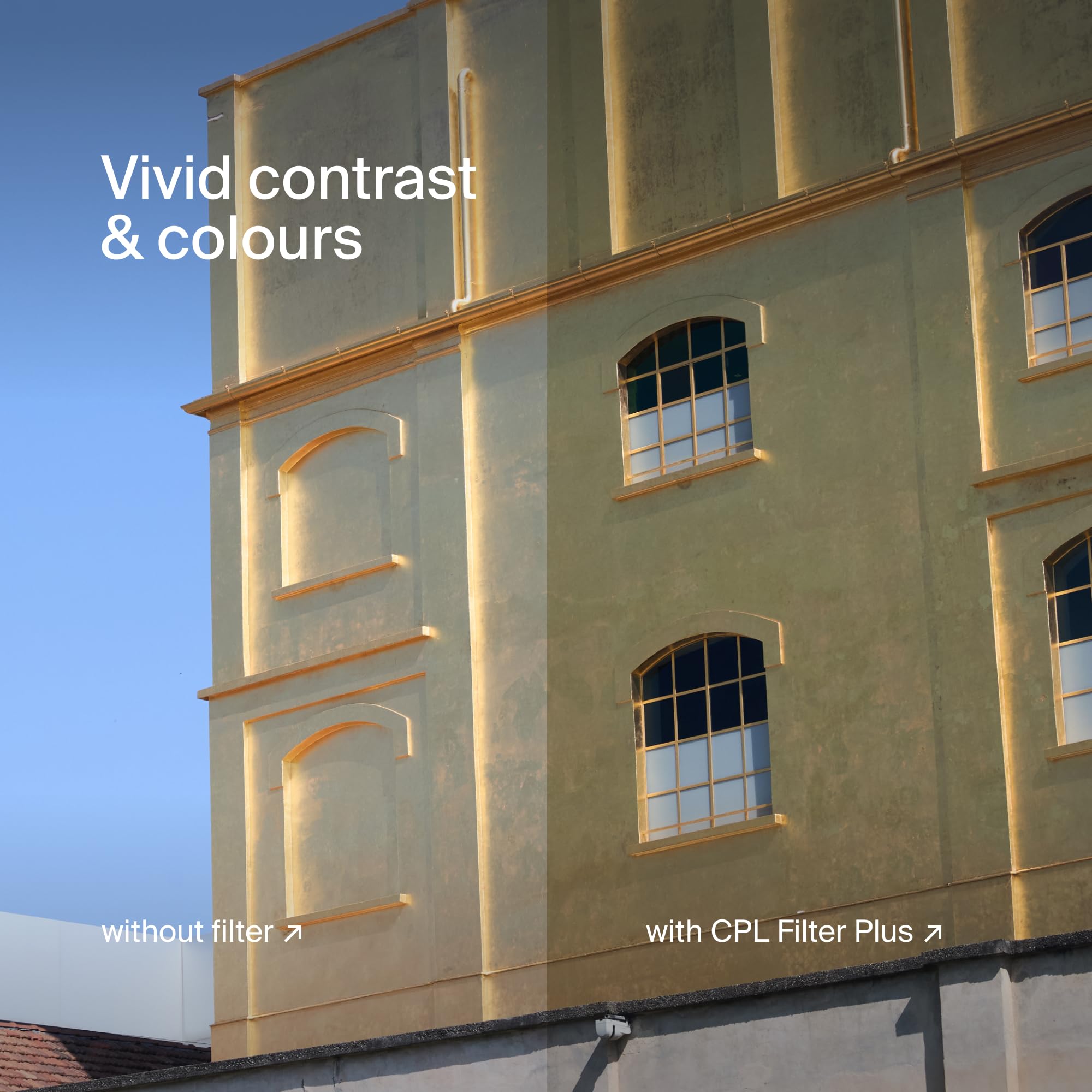 Urth 72mm 4-in-1 Lens Filter Kit UV CPL ND64 Soft Grad ND8 Multi-Coated Optical Glass Ultra-Slim Camera Lens Filters - View 5 of 9