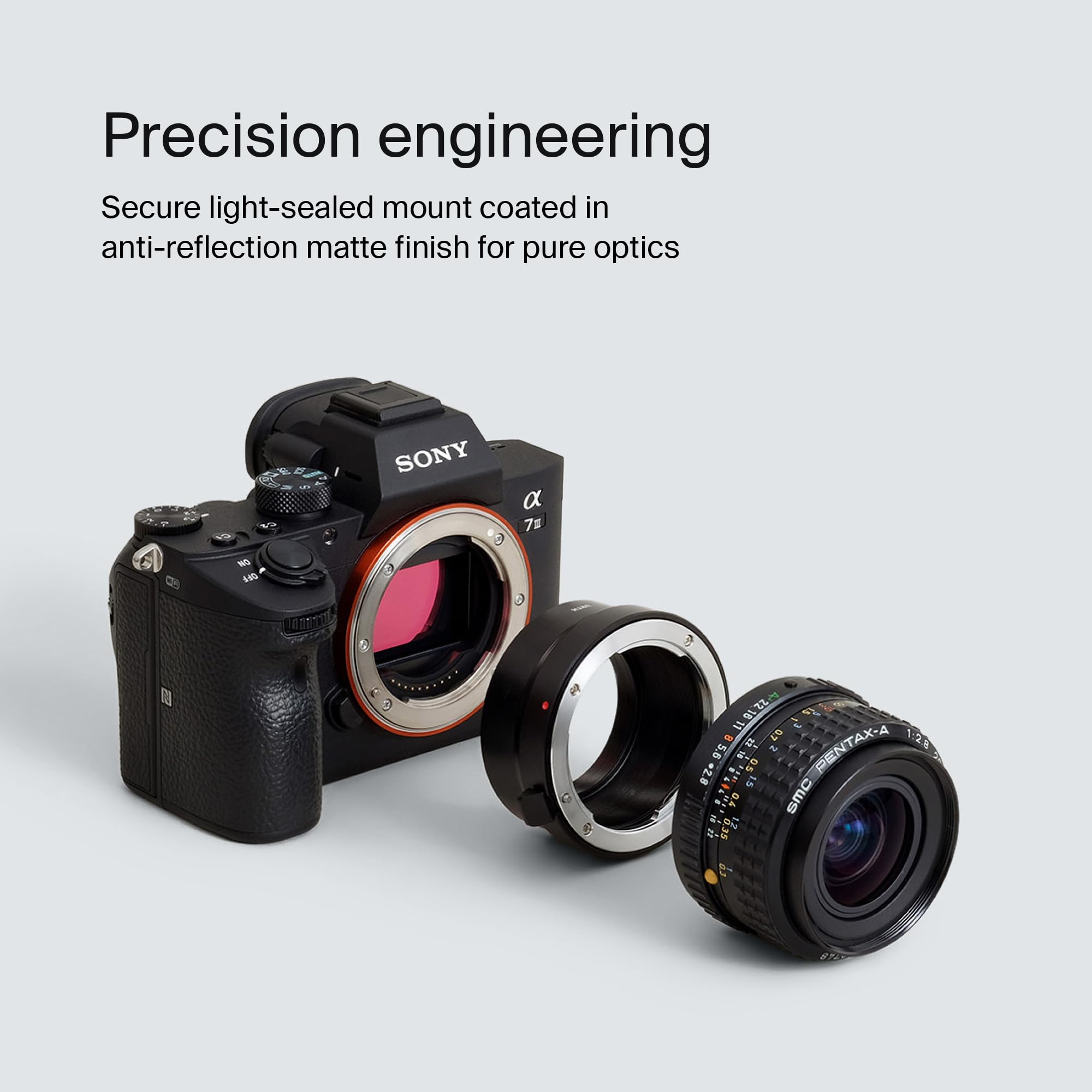 Urth Urth Lens Mount Adapter for Pentax K Lens to Sony E Camera Body Fast Shipping - View 4 of 4