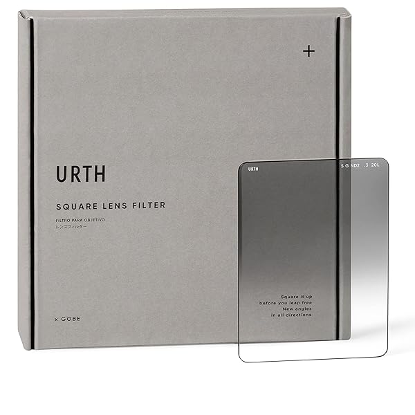 Urth 75x100mm Soft Graduated ND2 Filter (1 Stop) - Enhance Your Photography Today!