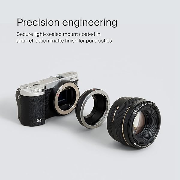 Urth Urth Lens Mount Adapter: Canon EF/EF-S to Samsung NX - Perfect Compatibility & Performance - View 6 of 6