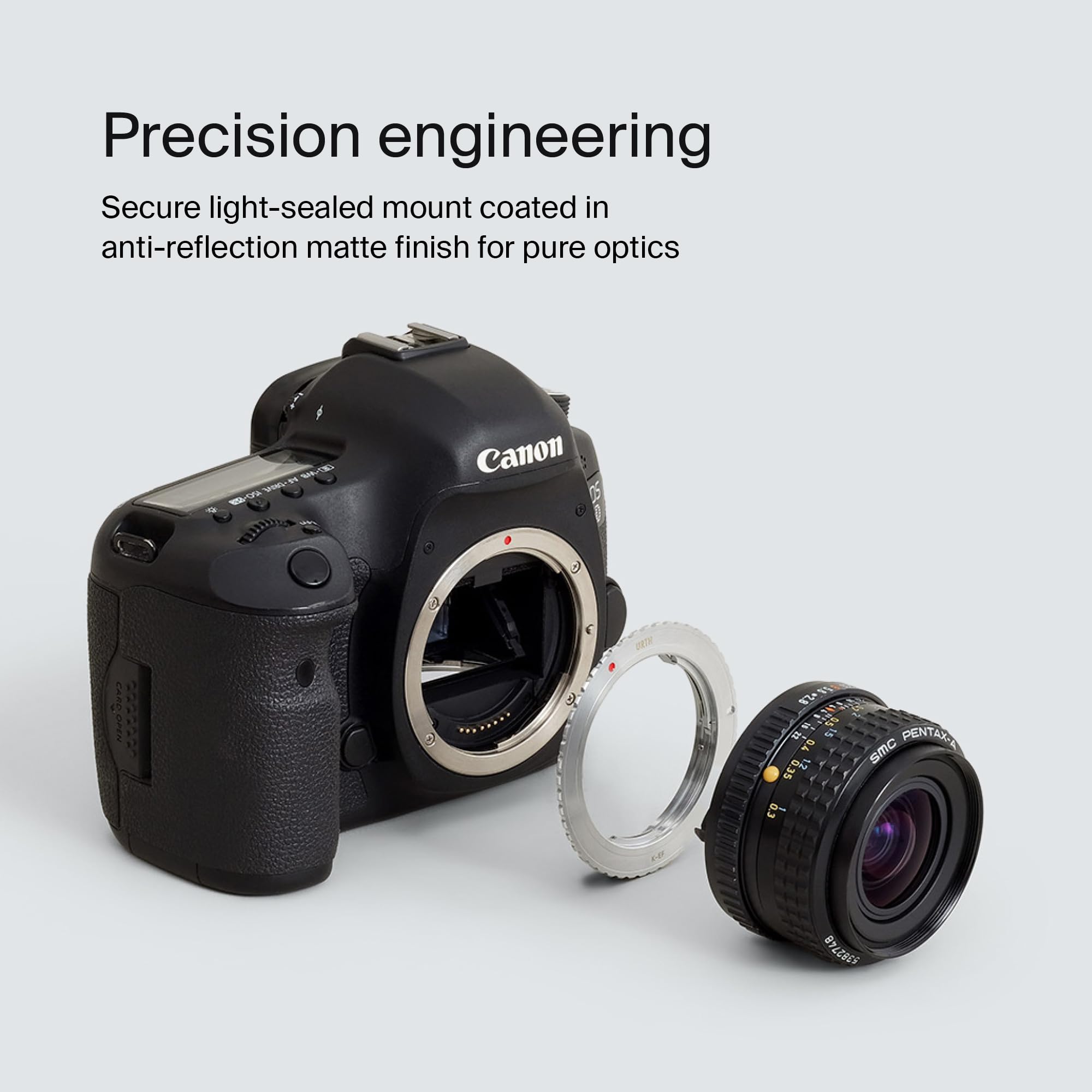 Urth Urth Lens Mount Adapter for Pentax K Lens to EF-S Camera Body Fast Shipping and High Quality - View 4 of 4