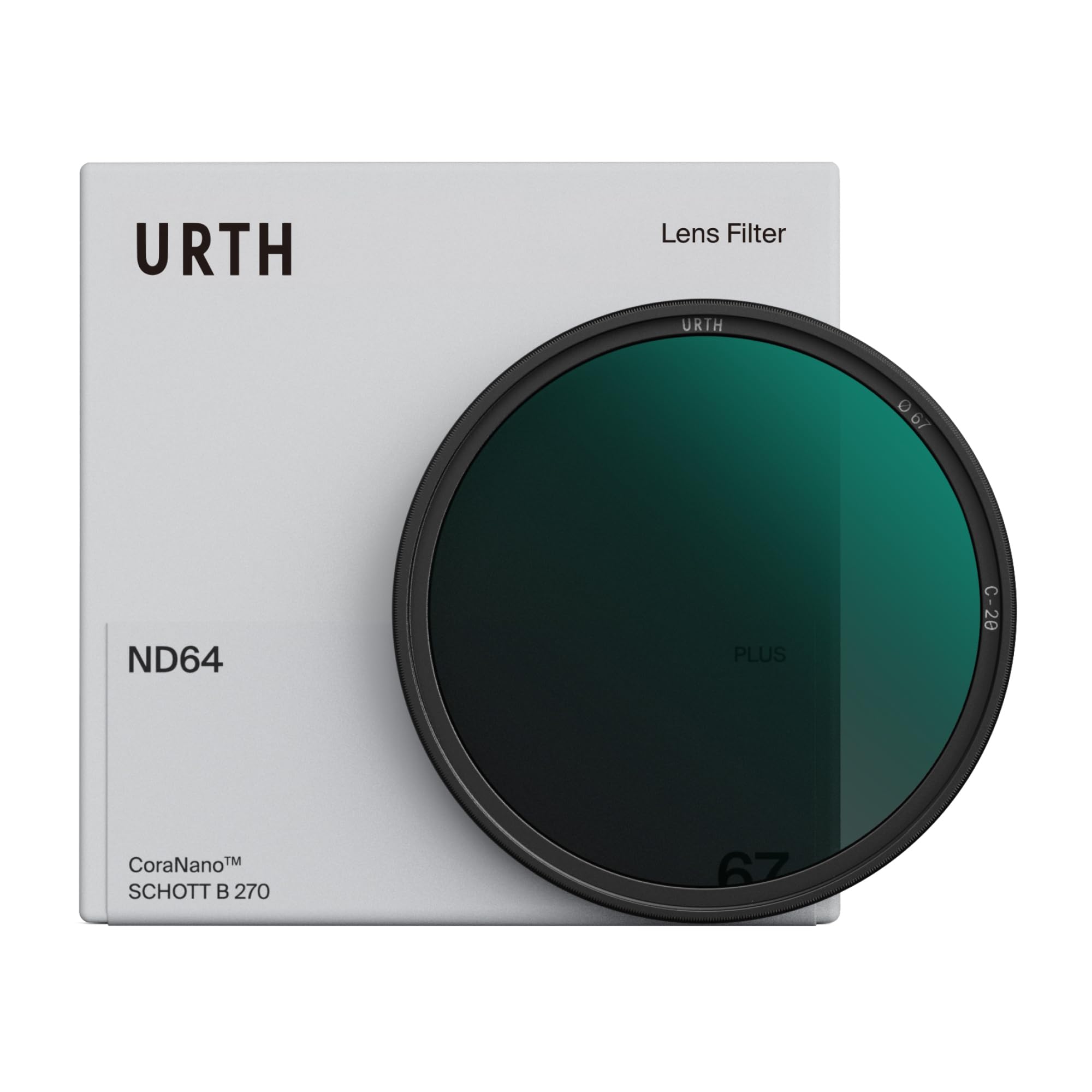 Urth 58mm ND64 6 Stop Lens Filter 20 Layer Nano Coated Ultra Slim Neutral Density Camera Exposure Filter