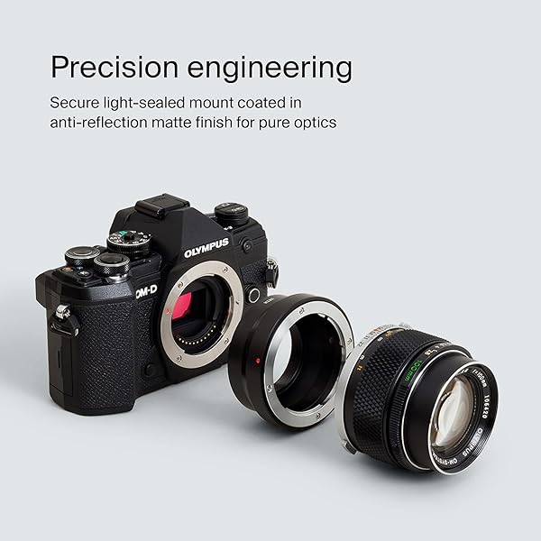 Urth Urth Lens Mount Adapter for Olympus OM Lens to Micro Four Thirds Camera Body Fast Shipping and High Quality - View 5 of 5