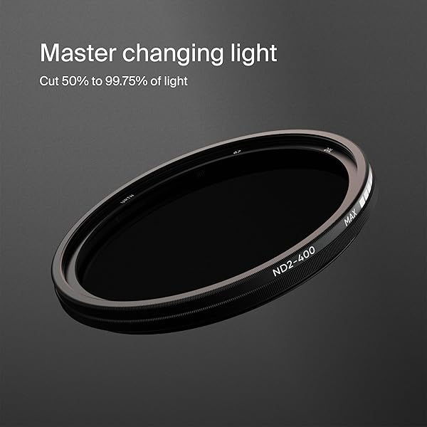 Urth Urth 95mm ND2-400 Variable ND Lens Filter - Ultra-Slim 20-Layer Nano-Coated for Superior Camera Performance - View 4 of 9