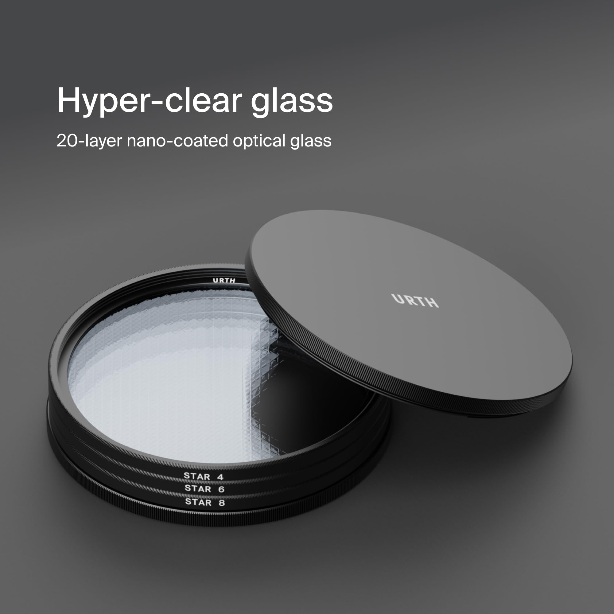 Urth Urth 82mm Star 4 6 8 Point Lens Filter Kit for Stunning Photography Effects - View 3 of 7