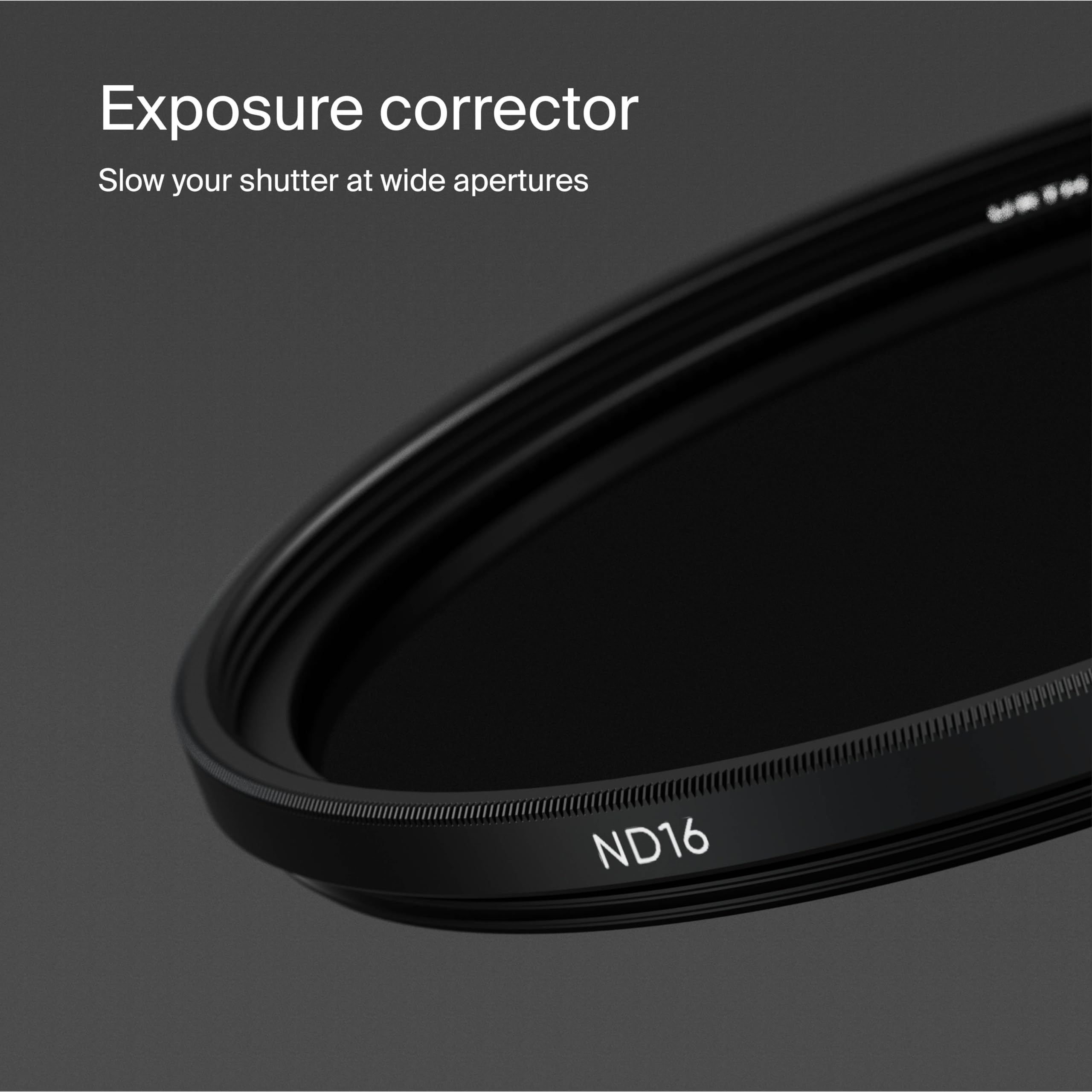 Urth 46mm ND16 4 Stop Lens Filter 20 Layer Nano Coated Ultra Slim Neutral Density Camera Exposure Filter - View 5 of 8