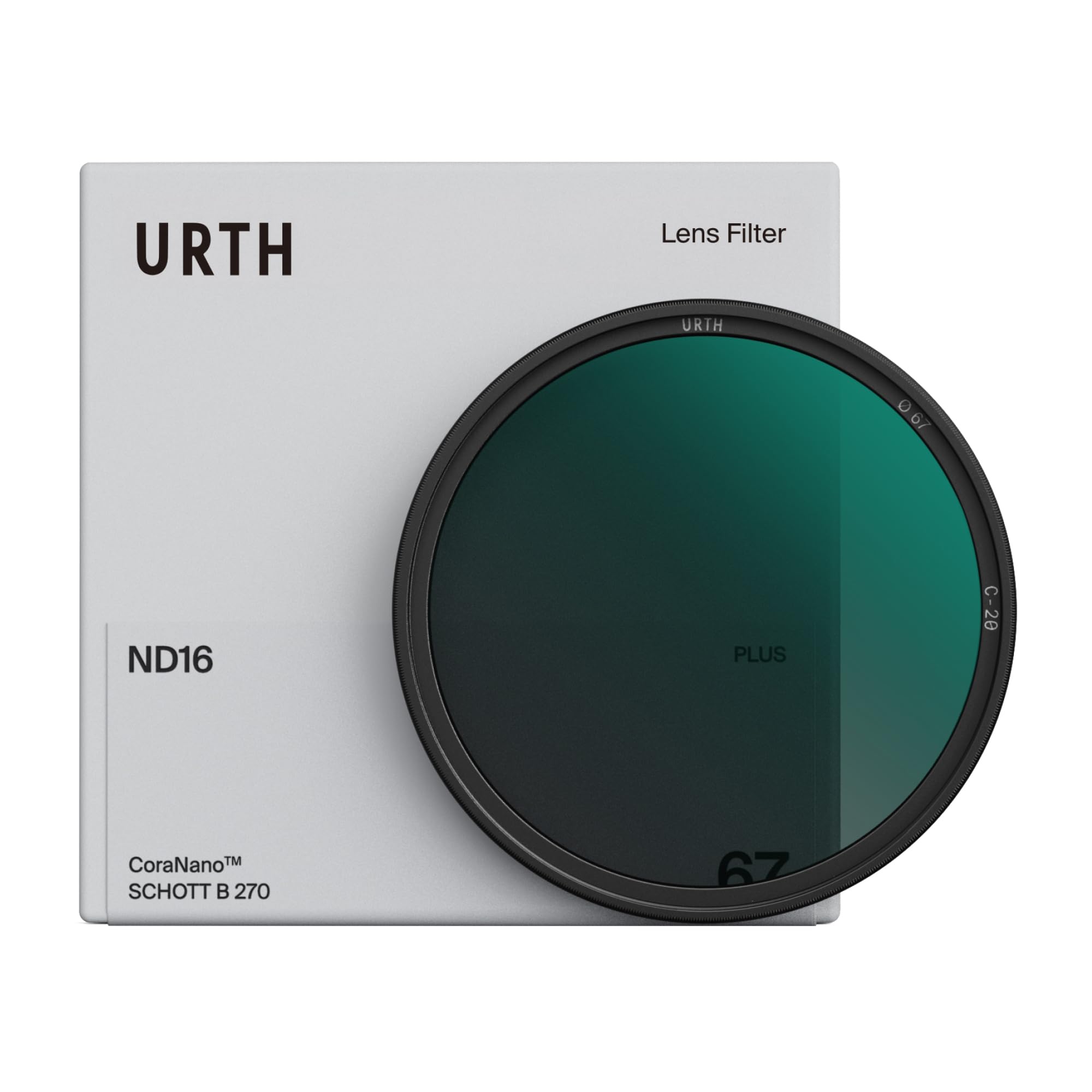 Urth 46mm ND16 4 Stop Lens Filter 20 Layer Nano Coated Ultra Slim Neutral Density Camera Exposure Filter